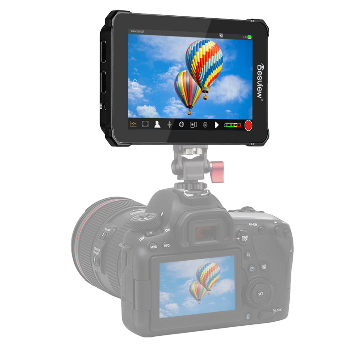 Desview V5 - 5,5"-Touchscreen-Monitor & -Recorder