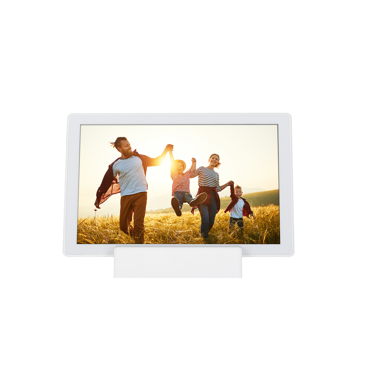 Smarter Bilderrahmen | 10" Diagonale | Wifi | App Steuerung | Modell 106 Portable