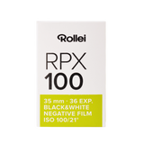 RPX Schwarzweiß-Negativfilm | 35 mm & Rollfilm | ISO 25 / 100 / 400
