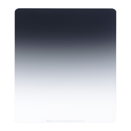 B-Ware: F:X Pro Soft GND8 Rechteckfilter - Grauverlaufsfilter 180mm